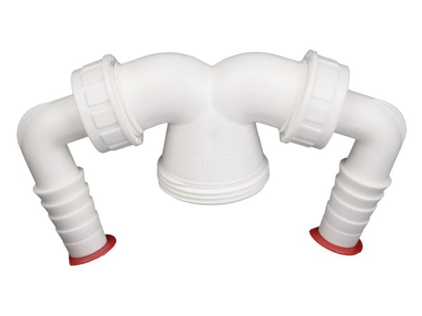 Doppelanschlusskopf 6/4"x3/4" HL6
